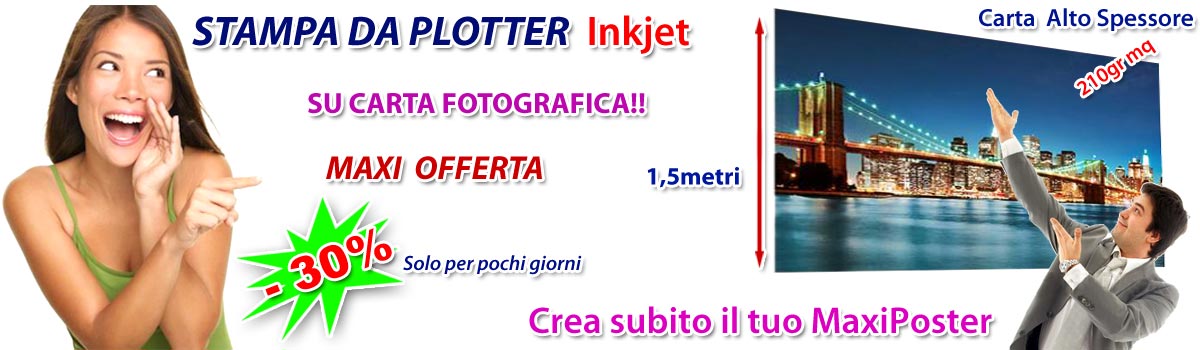 Maxi Poster da Plotter