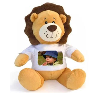 Peluche Leone con foto