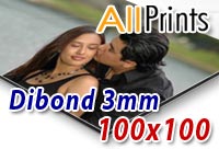 Dibond 3mm F.to 100x100