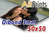 Dibond 3mm F.to 50x50