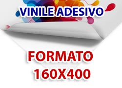 Stampa Formato 160x400 su Vinile Adesivo